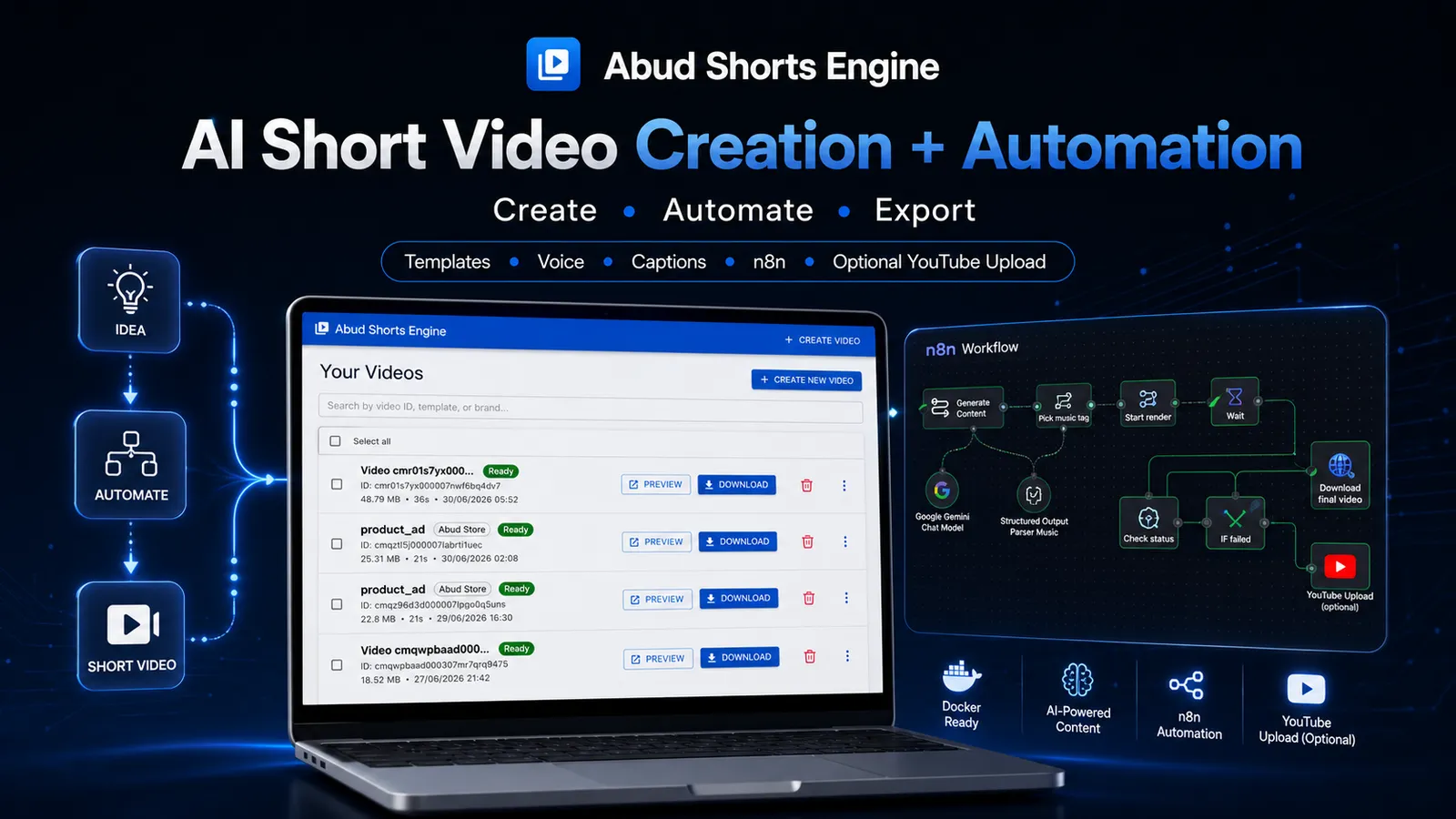 Abud Shorts Engine