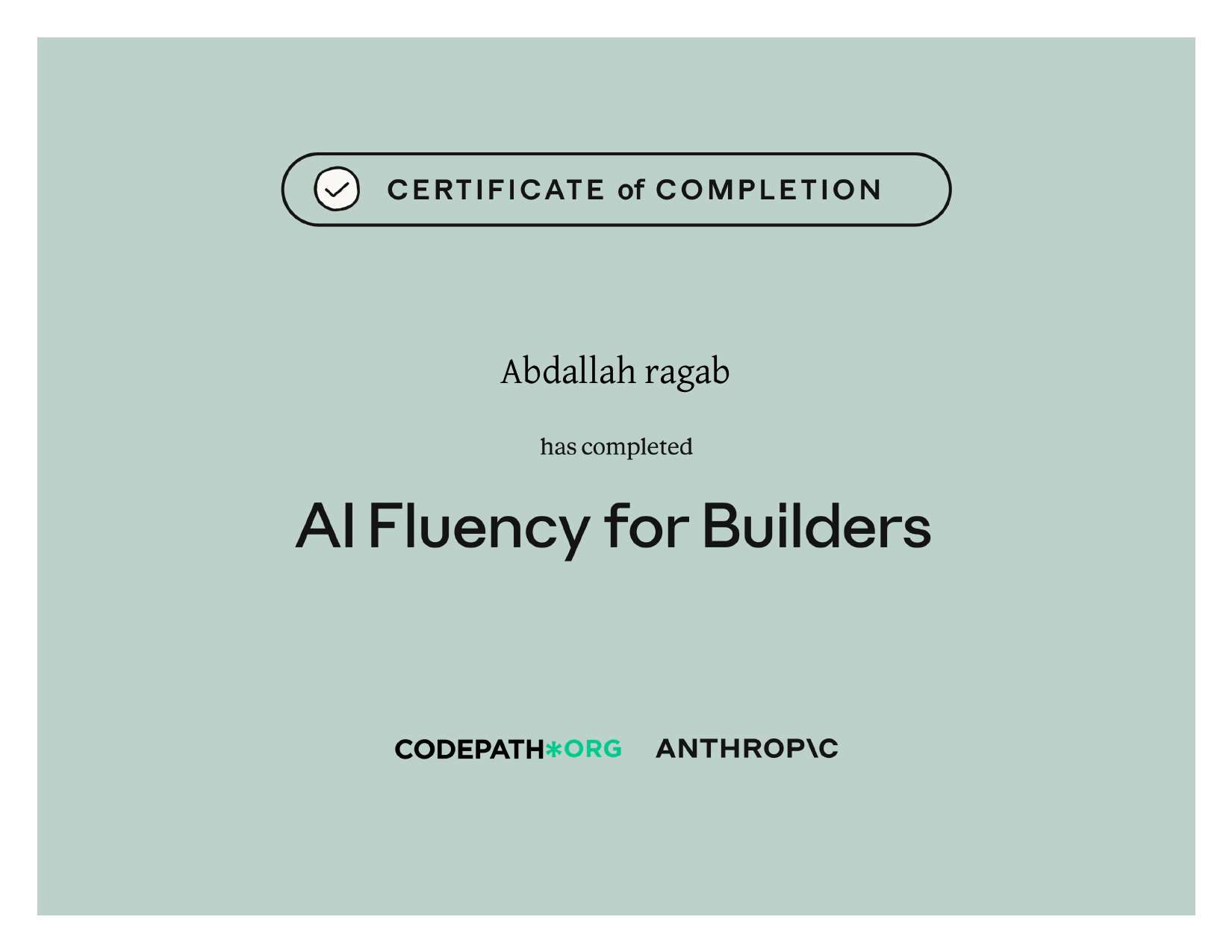 AI Fluency for Builders — Anthropic