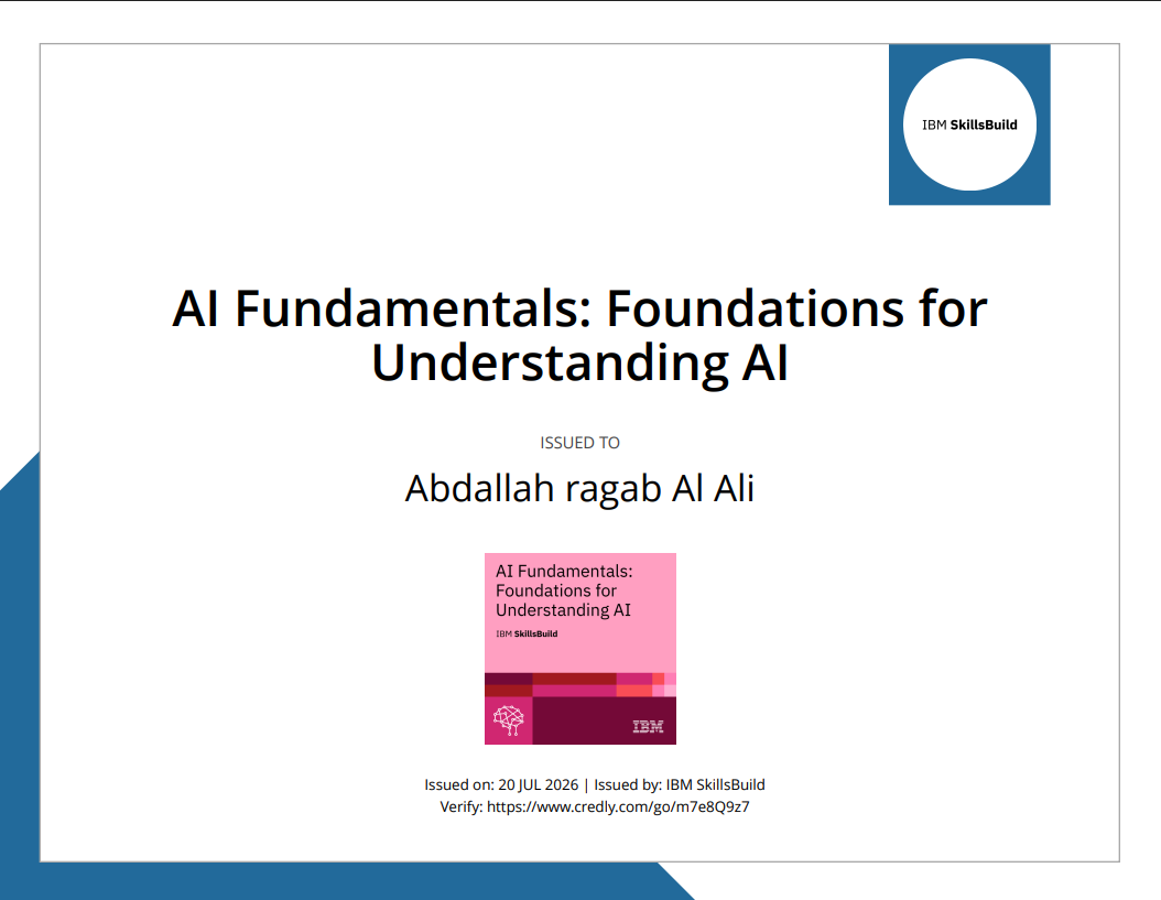 AI Fundamentals Foundations for Understanding AI — IBM SkillsBuild
