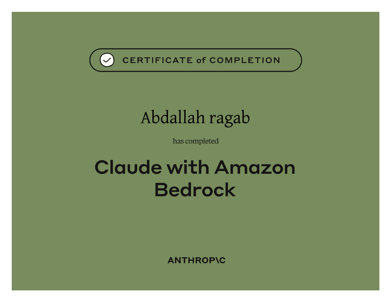 Claude with Amazon Bedrock — Anthropic
