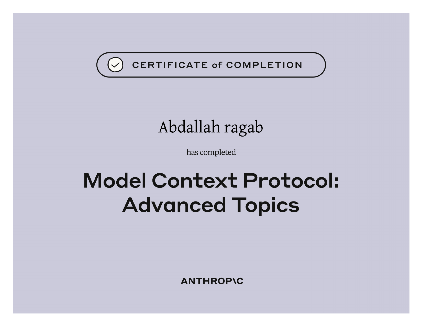 Model Context Protocol Advanced Topics — Anthropic